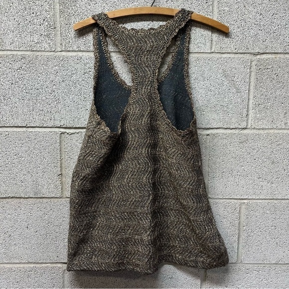 Free People Metallic Wool Blend Racerback Tank - Picture 3 of 9